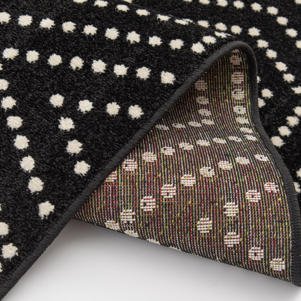 Hashtag Home Ellar Performance Black Rug & Reviews Wayfair